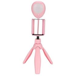 fosa Fill Light, Three-Gear Adjustment Brightness Foldable Selfie Light with Tripod and Phone Holder,Fill Light Lamp for Mobile Phone Below 6 Inches
