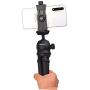 Phone Tripod Mount Adapter, 2 Packs with Phone Camera Remote Controller, Phone Clip Holder Compatible with iPhone Samsung HTC LG Huawei Google Smartphones Selfie Vlog Livestreaming TIK Tok