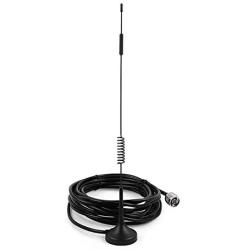 PROUTONE Wide Band Magnet/Sticky Mount Antenna 698-2700MHz Indoor Omni Directional Antenna 4.9ft (1.5m) Cable N Male Connector for Signal Booster