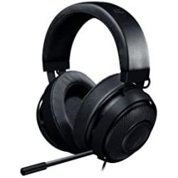 Razer Kraken Pro V2: Lightweight Aluminum Headband - Retractable Mic - In-Line Remote - Gaming Headset Works with PC, PS4, Xbox One, Switch, & Mobile Devices - Black