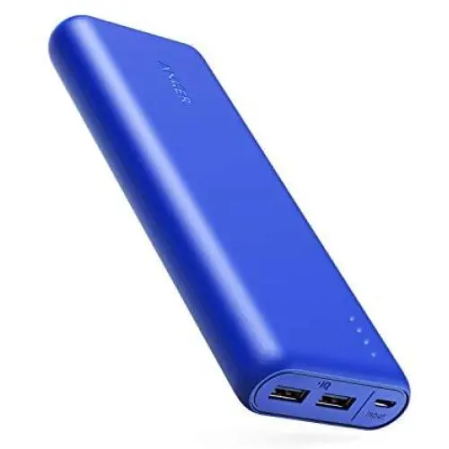 Anker PowerCore 20100mAh Portable Charger - Ultra High Capacity Power Bank with 4.8A Output and PowerIQ Technology, External Battery Pack for iPhone, iPad & Samsung Galaxy & More Blue Anker PowerCore 20100mAh Portable Charger - Ultra High Capacity Power Bank with 4.8A Output and PowerIQ Technology, External Battery Pack for iPhone, iPad & Samsung Galaxy & More Blue