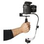 The Official Roxant Pro Video Camera Stabilizer Limited Edition (Midnight Black) with Low Profile Handle for GoPro, Smartphone, Canon, Nikon - or Any Camera up to 2.1 lbs. - Comes with Phone Clamp.