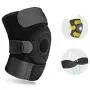 Bracoo Knee Support, Open-Patella Brace for Arthritis, Joint Pain Relief, Injury Recovery with Adjustable Strapping & Breathable Neoprene, KS10