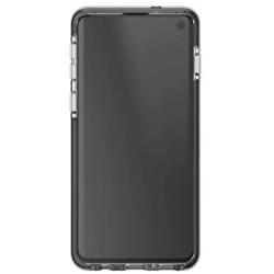 Gear4 Piccadilly Clear Case with Advanced Impact Protection [ Protected by D3O ], Slim, Tough Design Compatible with Samsung Galaxy S10 - Black (34850)