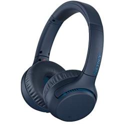 Sony WHXB700 Wireless Extra Bass Bluetooth Headset/Headphones with mic for phone call and Alexa voice control, Blue