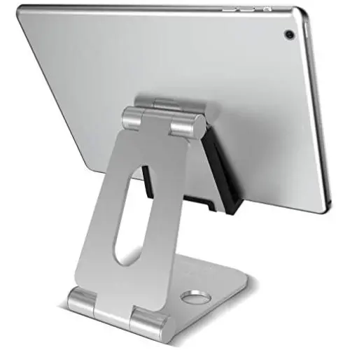 Tablet Stand Adjustable, Lamicall Tablet Holder Dock for Desk Kitchen, Compatible with iPad Pro 9.7, 10.5, Mini Air, Tab, Foldable Portable Switch Playstand Tablet Stand Adjustable, Lamicall Tablet Holder Dock for Desk Kitchen, Compatible with iPad Pro 9.7, 10.5, Mini Air, Tab, Foldable Portable Switch Playstand