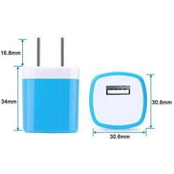Type C Charger Compatible for Samsung Galaxy S10/9 A90 A80 A50,Note 10/9/8,LG Stylo 5 4 V30s/20 Q7+ G7 G6 V50 G8sThinQ,HopePow Single Port USB Wall Charger Block with 6ft Braided USB C Phone Charger
