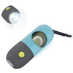 Dog Poop Dispenser with LED Safety Flash Light