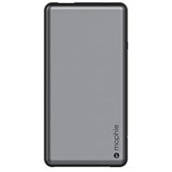 Mophie Powerstation Plus External Battery with Built in Cables for Smartphones and Tablets (6,000mAh) - Space Grey