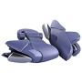 LMCS Metal Blue Shark PUBG Mobile Game Gamepad for Xaomi Samsung iPhone Android Phone Aparat Joystick Handle Shooting Controller (Color : Blue)