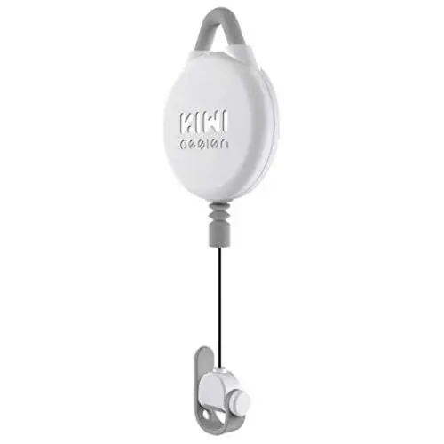 [Pro Version] KIWI design VR Cable Management System, Retractable VR Ceiling Pulley System for HTC Vive/HTC Vive Pro/Oculus Rift S/PS VR/Microsoft MR/Samsung Odyssey VR Accessories (White, 1 Pack)