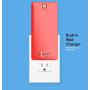 Chargii - Power Bank - All-in-One Portable Charger - Cell Phone Battery Backup - Built-in Wall Plug AC Adapter - 2 USB Ports - 5000 mAH