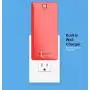 Chargii - Power Bank - All-in-One Portable Charger - Cell Phone Battery Backup - Built-in Wall Plug AC Adapter - 2 USB Ports - 5000 mAH