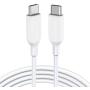 USB C to USB C Cable, Anker Powerline III USB-C to USB-C Fast Charging Cord (6 ft), 60W Power Delivery PD Charging for Apple MacBook, iPad Pro 2020, Samsung Galaxy S10 Plus S9 S8 Plus, Pixel, and More