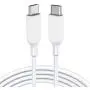 USB C to USB C Cable, Anker Powerline III USB-C to USB-C Fast Charging Cord (6 ft), 60W Power Delivery PD Charging for Apple MacBook, iPad Pro 2020, Samsung Galaxy S10 Plus S9 S8 Plus, Pixel, and More