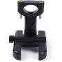 Kintoun Handle Bar Mount Cell Mobile Phone Holder Cradle Comptact 360 Rotation Easy to Use Secure for Bikes Motorcycle Strollers Scooters