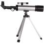 KimBird Telescope Refractors, 50mm Aperture 360mm Astronomical Telescope,Manual Equatorial Telescope for Beginners,Compact and Portable Tube Refractor Monocular Spotting Scope w/Tripod