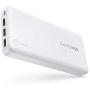 Portable Charger RAVPower 26800mAh Power Bank Battery Pack Total 5.5A Output External Battery 3 Ports Portable Phone Charger Compatible with iPhone 11 Pro Max SE iPad Samsung Galaxy S20 Note10 (White)