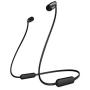 Sony Wireless in-Ear Headset/Headphones with mic for Phone Call, Black (WI-C310/B)