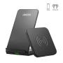 CHOETECH Wireless Charger (2 Pack),Qi-Certified 10W Max Fast Wireless Charging Pad Stand Bundle Compatible iPhone SE 2020/11/11 Pro/11 Pro Max/XS Max/XS/X, Samsung Galaxy S20+/Note 10, AirPods Pro