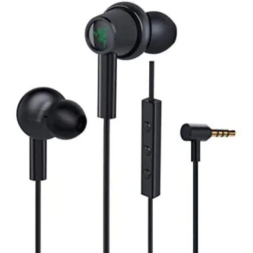 Razer Hammerhead Duo Wired Earbuds: Custom-Tuned Dual-Driver Technology - in-Line Mic & Volume Control - Aluminum Frame - Braided Cable - 3.5mm Headphone Jack - Matte Black Razer Hammerhead Duo Wired Earbuds: Custom-Tuned Dual-Driver Technology - in-Line Mic & Volume Control - Aluminum Frame - Braided Cable - 3.5mm Headphone Jack - Matte Black