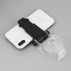 Mobile Phone Clamp Stand Mount Holder for Playstation 4 for PS4 Game Controller Stand Clip Bracket with USB Cable Black