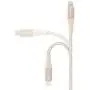 AmazonBasics Double Braided Nylon Lightning to USB Cable, Advanced Collection, MFi Certified Apple iPhone Charger, Gold, 4 Inch AmazonBasics Double Braided Nylon Lightning to USB Cable, Advanced Collection, MFi Certified Apple iPhone Charger, Gold, 4 Inch