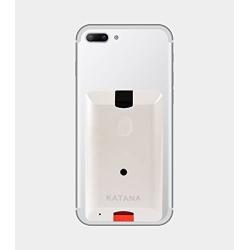 Katana Safety Arc: The Personal Security System That Attaches Directly to Your Smartphone. Includes 1 Free Month of the 24/7 Katana Response Center Service. (Pearl White)