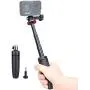 Extension Pole Tripod, Mini Selfie Stick Tripod Stand Handle Grip Compatible with GoPro 8 7 6 5 4 Max DJI OSMO Action Insta360 One X SJCAM Vlogging