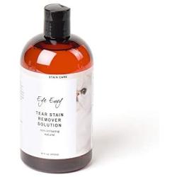 Eye Envy Tear Stain Remover Solution for Dogs | 100% Natural, Safe | Recommended by Breeders/Vets/Groomers | Contains Colloidal Silver | Remove Stains from White/Light Fur, Skin Folds