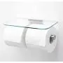 JackCubeDesign Toilet Paper Holder Roll Tissue Dual Dispenser Bathroom Kitchen Roll Holder, Shelf Dual Holder for Mobile Phone, Tissue Hanger -Wall Stainless Steel MK428D (Glass Type2) JackCubeDesign Toilet Paper Holder Roll Tissue Dual Dispenser Bathroom Kitchen Roll Holder, Shelf Dual Holder for Mobile Phone, Tissue Hanger -Wall Stainless Steel MK428D (Glass Type2)