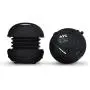 AYL Mini Speaker System, Portable Plug in Speaker with 3.5mm Aux Audio Input, External Speaker for Laptop Computer, MP3 Player, iPhone, iPad, Cell Phone (Black)