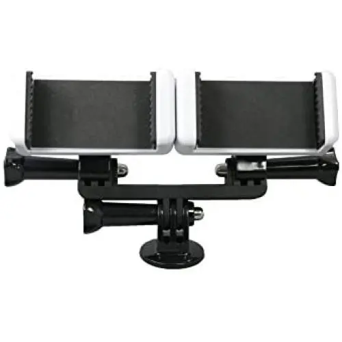 OCTO MOUNTS - Dual Tripod Mount Adapter for Live Video and Photography with Multiple Devices. Compatible with Smartphones and Action Cameras: iPhone, Samsung Galaxy, GoPro, Android, Google Pixel, etc. OCTO MOUNTS - Dual Tripod Mount Adapter for Live Video and Photography with Multiple Devices. Compatible with Smartphones and Action Cameras: iPhone, Samsung Galaxy, GoPro, Android, Google Pixel, etc.