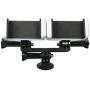 OCTO MOUNTS - Dual Tripod Mount Adapter for Live Video and Photography with Multiple Devices. Compatible with Smartphones and Action Cameras: iPhone, Samsung Galaxy, GoPro, Android, Google Pixel, etc.