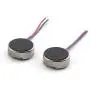 ZYAMY DC 3V 10 PCS 12000RPM Micro Flat Vibration Motor Two Wired Micro Mini Flat for Cell Phone Mobile Tools Coin Cell Adhesive Vibration Flat Button-Type 10mm x 2mm