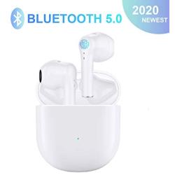 Wireless Earbuds Bluetooth 5.0 Earbuds Wireless Headphones with Charging Case Built in Mic Noise Cancelling 3D Stereo IPX5 Waterproof Headsets in Ear Ear Buds for iPhone/Android/Apple Airpods