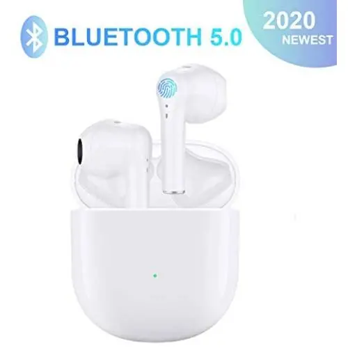 Wireless Earbuds Bluetooth 5.0 Earbuds Wireless Headphones with Charging Case Built in Mic Noise Cancelling 3D Stereo IPX5 Waterproof Headsets in Ear Ear Buds for iPhone/Android/Apple Airpods Wireless Earbuds Bluetooth 5.0 Earbuds Wireless Headphones with Charging Case Built in Mic Noise Cancelling 3D Stereo IPX5 Waterproof Headsets in Ear Ear Buds for iPhone/Android/Apple Airpods