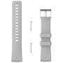 KingAcc Compatible Replacement Bands for Fitbit Versa, Soft Silicone Fitbit Versa Band, Metal Buckle Sport Wristband Strap Women Men Large Small White, Black, Peach, Gray