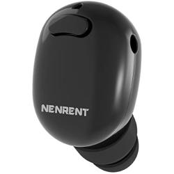 NENRENT S570 Bluetooth Earbud,Smallest Mini Invisible V4.1 Wireless Bluetooth Earpiece Headset Headphone Earphone with Mic Hands-Free Calls for iPhone iPad Samsung LG HTC Other Smartphones 1pcs ,Black