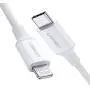 UGREEN USB-C to Lightning Cable [6FT MFi-Certified] Supports Power Delivery Fast Charging Sync with Type C PD Charger, Compatible for iPhone SE 11 Pro Max XR Xs Max Plus 8, AirPods, iPad