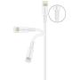 Short Lighting Cable,FEEL2NICE 10 Pack 7-Inch iPhone Cord Data Sync USB Portable Fast Charger for iPhone X XS Max XR / 8/8 Plus / 7/7 Plus / 6/6 Plus / 5S / iPad/iPod, White