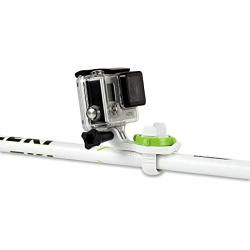 Selfskie - Universal Bluetooth Selfie Stick Mount Compatible with All Action Cameras and Smartphones - Selfie Holder with Wireless Remote Control Android & iOS