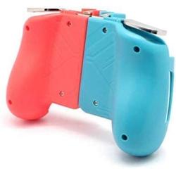 King Of Wonder Mobile Game Controller for PUBG Mobile Controller L1R1 Mobile Game Trigger Joystick Gamepad for 4-6.5" iOS & Android Phone