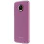 Speck Products CandyShell Clear Case for Moto Z Droid Smartphone, Beaming Orchid Purple Clear