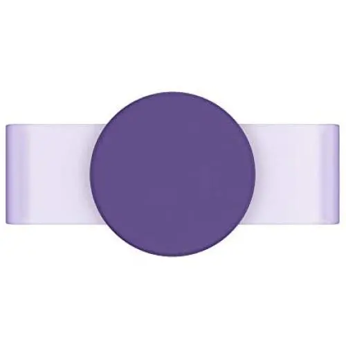 PopSockets PopGrip Slide for iPhone Xs Max Apple Silicone Case - Fierce Violet