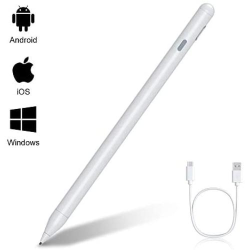 Stylus Pen for Tablet Touch Screen, VersionTECH Drawing Digital Tactile Pencil with High-Precision Fine Tips Compatible for Android Apple iOS Samsung iPad iPhone Huawei Microsoft Lenovo Smartphone