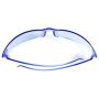 JORESTECH Eyewear Protective Safety Glasses, Polycarbonate Impact Resistant Lens Pack of 12 (Blue)