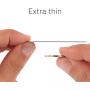 Metal Plate for Magnetic Mount with 3M Adhesive (Set of 4) Extra Thin by Bestrix