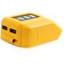 DSANKE 12V/20V Max USB Power Source for Dewalt DCB090 Converters Fit for Dewalt 20V 12V Battery