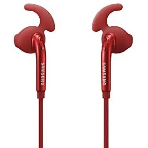Samsung Active InEar Headphones for Universal/SmartPhones - Retail Packaging - Red - EO-EG920LREGUS